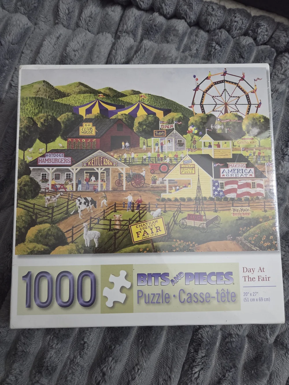 Bits and Pieces 'Day at the Fair' 1000-Piece Jigsaw Puzzle - Multicolor